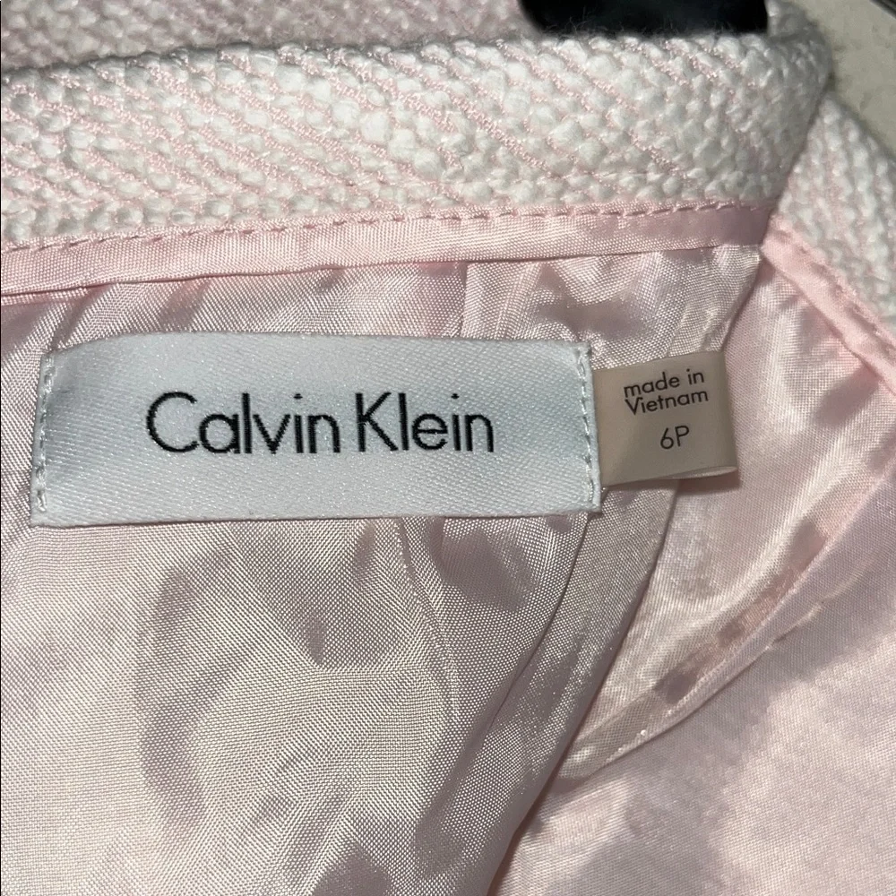 Calvin Klein Elegant Pale Soft Pink Pencil Skirt 6P‎